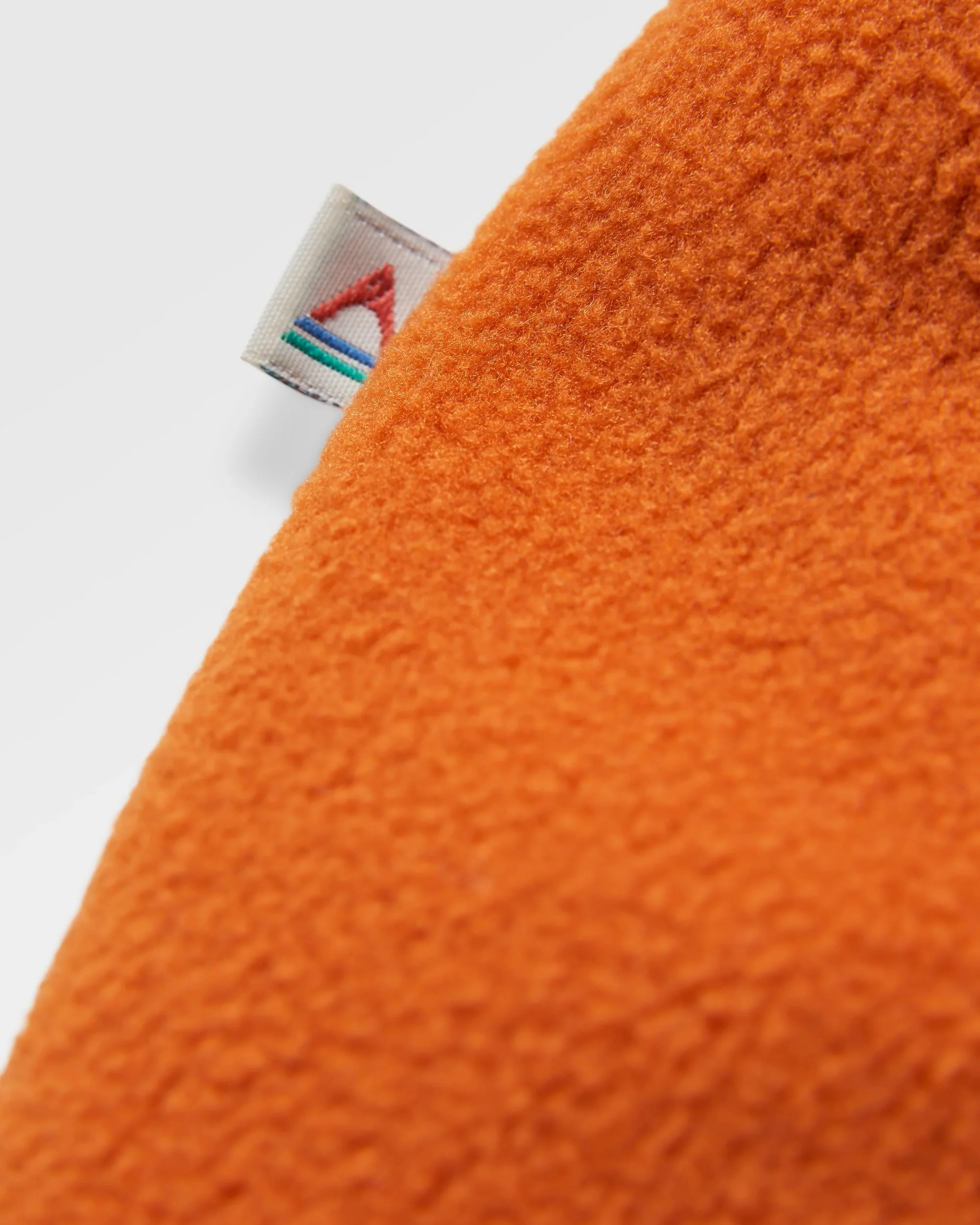 Woodland Hoodless Polar Fleece - Rich Navy/Sunset Orange - Image 11