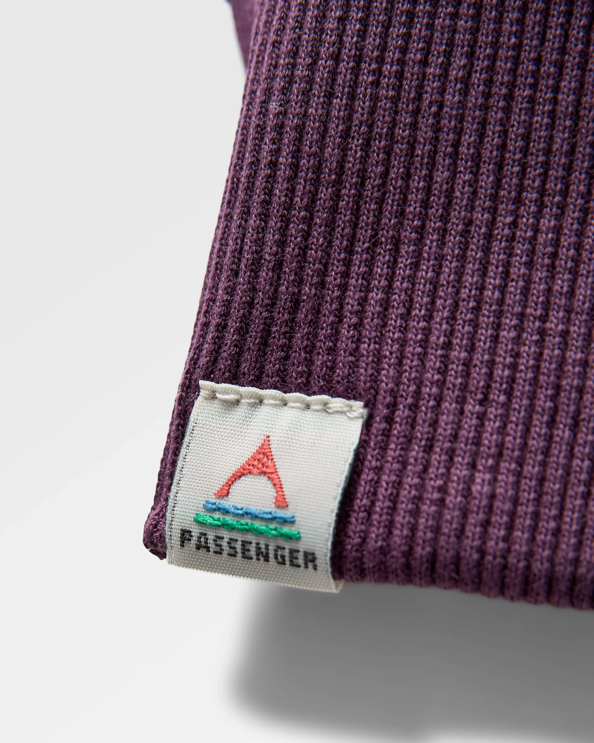 Yuca Organic Cotton Hoodie - Deep Plum - Image 6