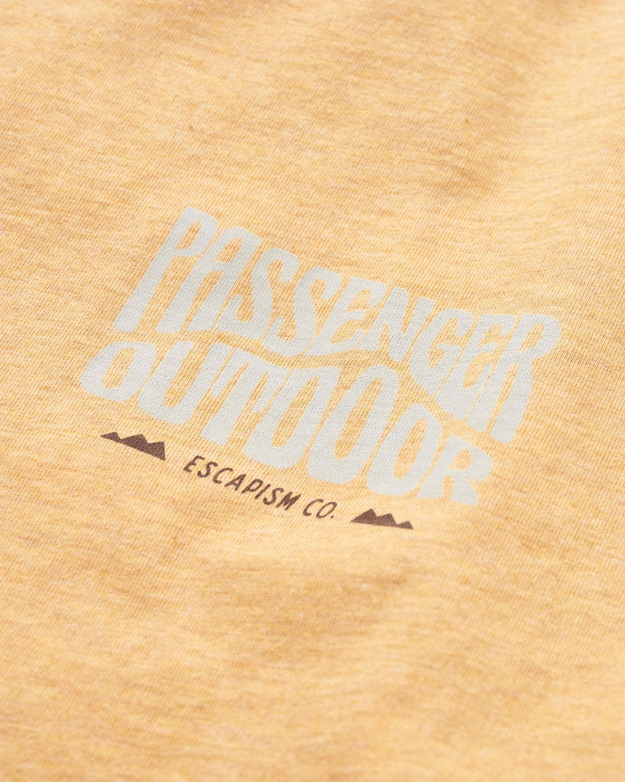 Yuca Organic Cotton T-Shirt - Dusty Ochre Marl - Image 7