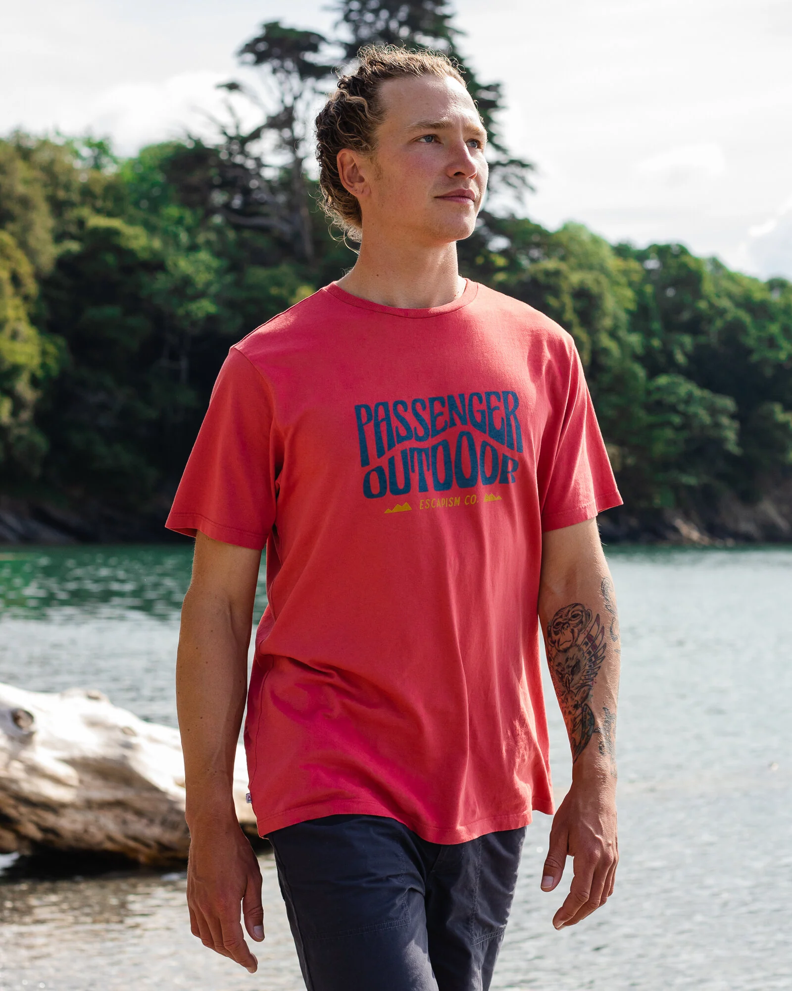 Yuca T-Shirt - Mineral Red - Image 2